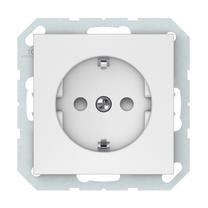 Kištukinis lizdas Vilma QR1000 RP16-002-22, su įžeminimu, matinė balta sp.