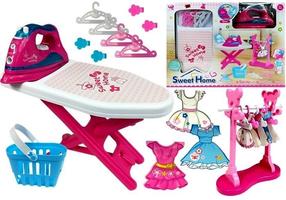 Mängutööriist, triikimislaud Lean Toys Sweet Home, mitmevärviline