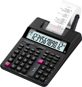 Калькулятор настольные Casio HR-150RCE Z ZAS, черный цв.