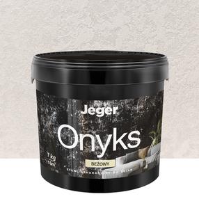Декоративная штукатурка, для стен Jeger Onyks Beige, 7 кг