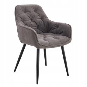 Valgomojo kėdė Homla Fussy Basic 765834, matinė, pilka sp., 63 cm x 57 cm x 84 cm