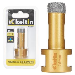 Алмазное ко рончат ое сверло Keltin K00504, 1.6 см