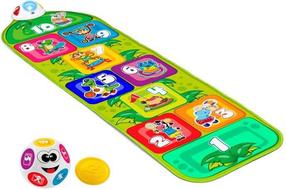 Коврик для занятий спортом Chicco Jump & Fit Playmat, 150 см x 40 см, многоцветный