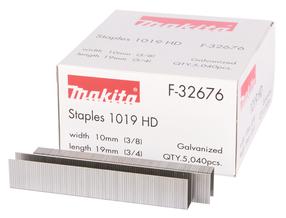Скобки Makita F-32676, 19 мм x 10 мм, 5040 шт.