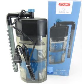 Фильтр для аквариума Zolux Corner 160, 120 - 160 л, прозрачный цв./черный цв.
