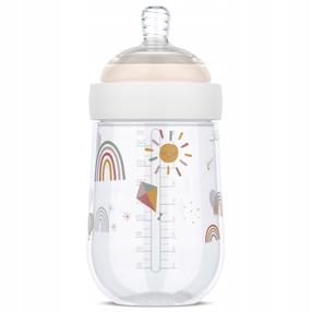 Bērnu pudelīte Mepal Mio Sunshine & Rainbow, 240 ml, -, caurspīdīga krās.