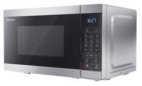 Mikrobangų krosnelė Sharp YC-MS02E-S, nerūdijančiojo plieno sp., 800 W Prekė su pažeista pakuote.