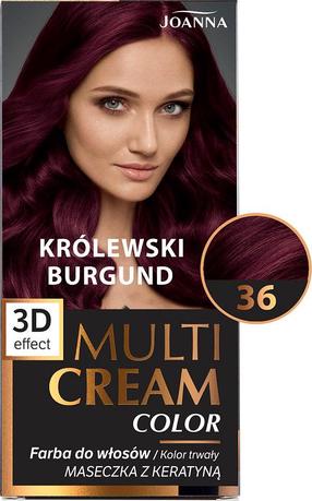 Kраска для волос Joanna Multi Cream, 36 Royal Burgundy