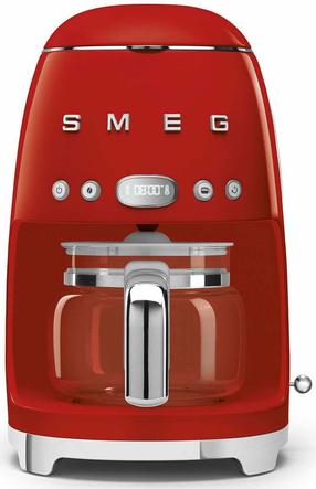 Filtra kafijas automāts Smeg 50's Style DCF02RDEU, sarkana krās.