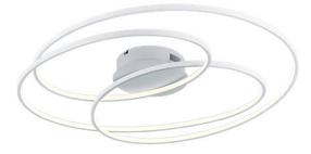 Šviestuvas lubų Trio Gale 673918031, LED, 3000 °K, 1 x 50 W, balta sp. / balta sp., 65 x 80 x 14,5 cm