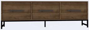 ТВ стол Kalune Design Melody, ореховый цв., 40 см x 160 см x 50 см