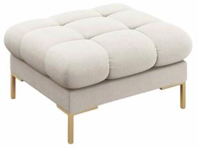 Пуф Cosmopolitan Design Bali Neve 04, beige melange цв., 60 см x 60 см x 41 см