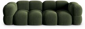 Sofa Cosmopolitan Design Loretto Vogue 11, žalia sp., 100 x 250 cm x 68 cm