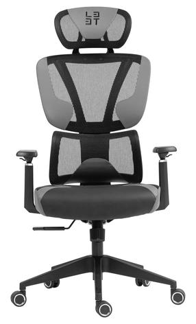Рабочее кресло El33t FuzionX, 68 x 68 x 115 - 125 см, черный цв.