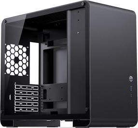 Корпус компьютера Jonsbo U4 Mini, прозрачный цв./черный цв.