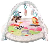 Aktyvumo kilimėlis BabyTrold Happy Space Zoo, ⌀ 85 cm, įvairių spalvų