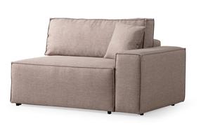 Kampinė sofa - lova Atelier Del Sofa Pirlo, tamsiai pilka sp., kairinė, 260 x 100 cm x 88 cm