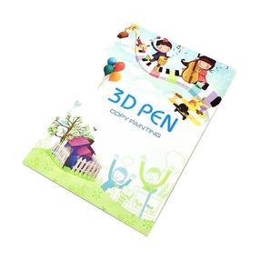 iLike S5 Joonistamise raamat 3D printimise pliiatsfiguuride loomiseks ja koolitusteks 40 figuuri