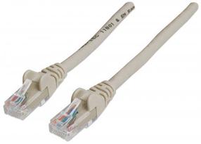 Laidas Intellinet CAT 6 UTP Patch RJ-45 8P8C, RJ-45 8P8C, 1 m, pilka sp.