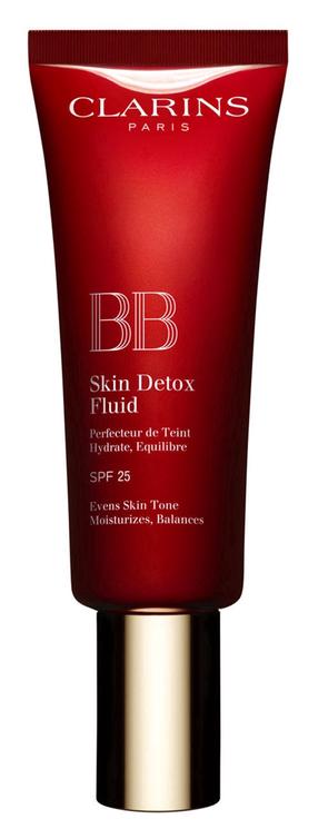 BB kremas Clarins BB Skin Detox Fluid SPF25, dark sp., 03, 45 ml