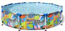 Baseinas, karkasinis/vaikiškas Bestway Steel pro 380033, įvairių spalvų, 305 x 66 cm