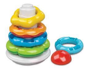 Edukacinė piramidė Clementoni, 38 cm, įvairių spalvų, 7 vnt.