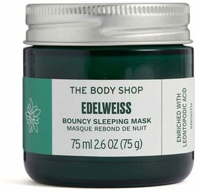 Veido kaukė The Body Shop Edelweiss Bouncy Sleeping, 75 ml