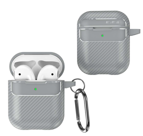 Kõrvaklappide ümbris Mocco Apple Airpods/Airpods 2, hall v.