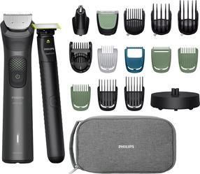 Daudzfunkcionāls ķermeņa un sejas skuveklis Philips 9000 All-in-One Trimmer MG9556/15, 19 gab.