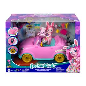 Комплект Mattel Enchantimals Bunny Vehicle HCF85, 12 шт., многоцветный