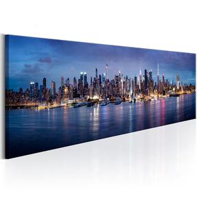 Reproduktsioon Artgeist New York Nights N6734-DKXPWD, 135 cm x 45 cm