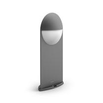 Pastatomas lauko šviestuvas Philips Capricorn, 6.5W, LED, IP44, pilka sp., 10.1 cm x 40 cm