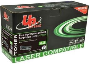 Tonera kasete Uprint H.85A-UP, melna krās.