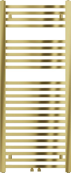 Vandeninis rankšluosčių džiovintuvas Mexen Pluton, aukso sp., 50 cm x 120 cm, 493 W