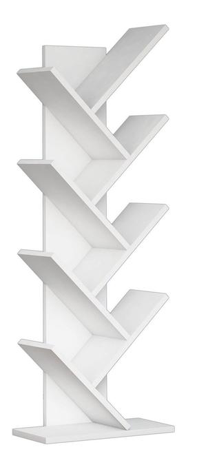 Grīdas plaukts Kalune Design Hitit 566BMS2217, balta krās., 128.5 cm x 46 cm x 22 cm