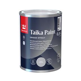 Perlamutra krāsas Tikkurila Taika, sudraba, daļēji glancēta krās., 0.9 l