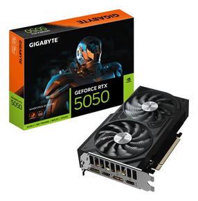 Vaizdo plokštė Gigabyte GeForce RTX 5050 Windforce OC V2 GV-N5050WF2OCV2-8GD, 8 GB, DDR6
