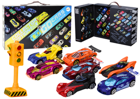 Automobilių rinkiniai Lean Toys Go, įvairių spalvų