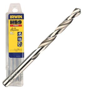 Metāla urbju komplekts Irwin Pro, metāla/tērauds/plastmasas, hss, cilindrisks, 5.5 mm x 9.3 cm