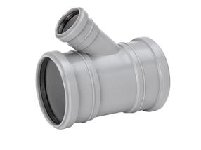 Kolmik sisekanalisatsioonile Uponor, 50 mm x 110 mm, 45 °