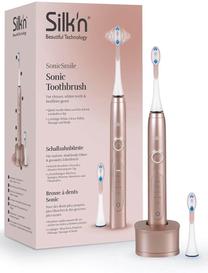 Elektrinis dantų šepetėlis Silkn SonicSmile SS1PEUP001, balta sp./rožinė sp.