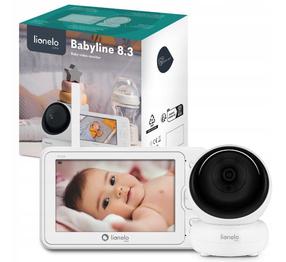 Prekė su pažeista pakuote. Mobili auklė Lionelo BbabyLine 8.3, balta sp.