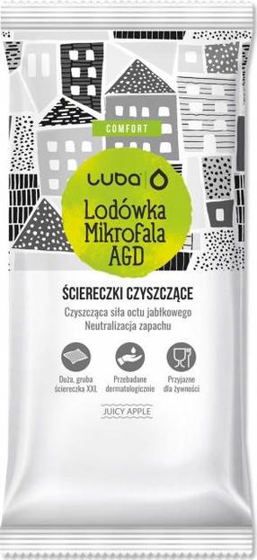 Mitrās salvetes Luba Comfort Juicy Apple, mikroviļņu krāsniņām/ledusskapjiem, 0.29 kg