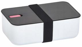 Konteiners pārtikai Zeller, 19.3 cm x 11.8 cm, balta krās./melna krās.
