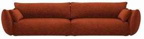 Sofa Cosmopolitan Design Matera Eden 10, brick red s., 110 x 248 cm x 85 cm