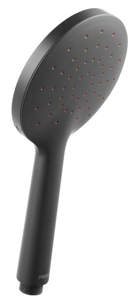 Dušas galviņa Ferro Phila S175BL, melna krās., 12 cm