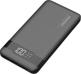 Nešiojamas įkroviklis (Power bank) Viking, 10000 mAh, 37 W, juoda sp.