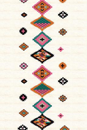 Kilimas Conceptum Hypnose HMNT827, įvairių spalvų, 100 cm x 60 cm