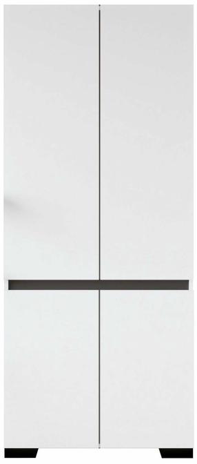 Spinta Kalune Design Floransa 90 469ORN1115, antracito sp./balta sp., 52 cm x 90 cm x 210 cm