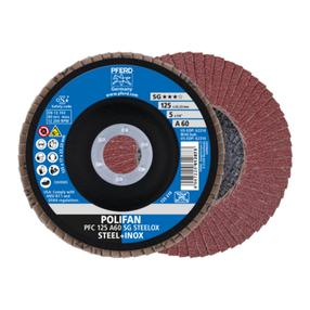 Lapiņu slīpēšanas disks Pferd PFC125, 125 mm x 22.23 mm